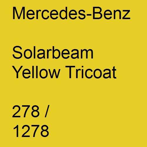 Mercedes-Benz, Solarbeam Yellow Tricoat, 278 / 1278.